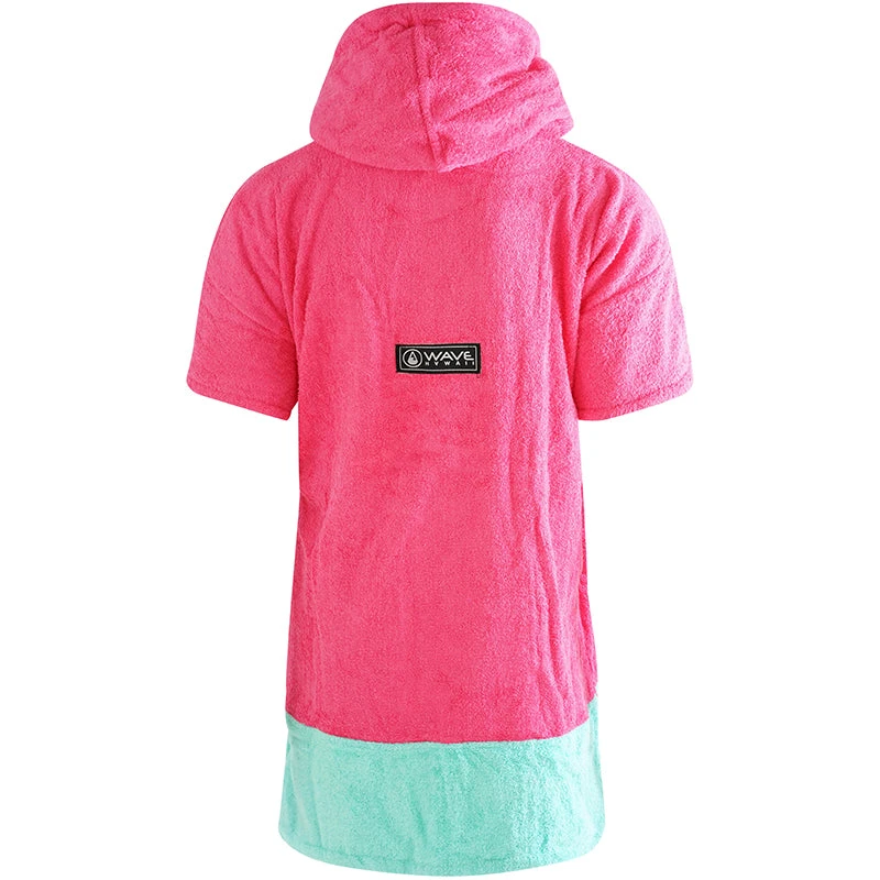 Wave Hawaii - Pink Wave Poncho 2 Wave Hawaii - Pink Wave Poncho - Image 2