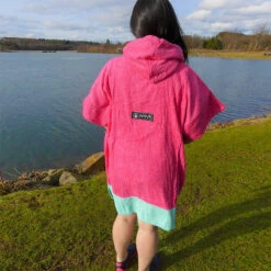 Wave Hawaii - Pink Wave Poncho 13 Wave Hawaii - Pink Wave Poncho -Swim and Beyond wave hawaii pink wave poncho 4