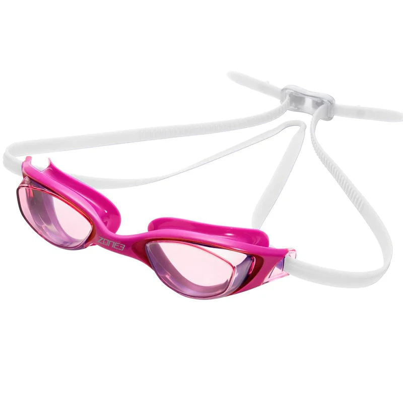 Zone3 - Aspect Goggle Clear Mirror - Pink/White 1 Zone3 - Aspect Goggle Clear Mirror - Pink/White