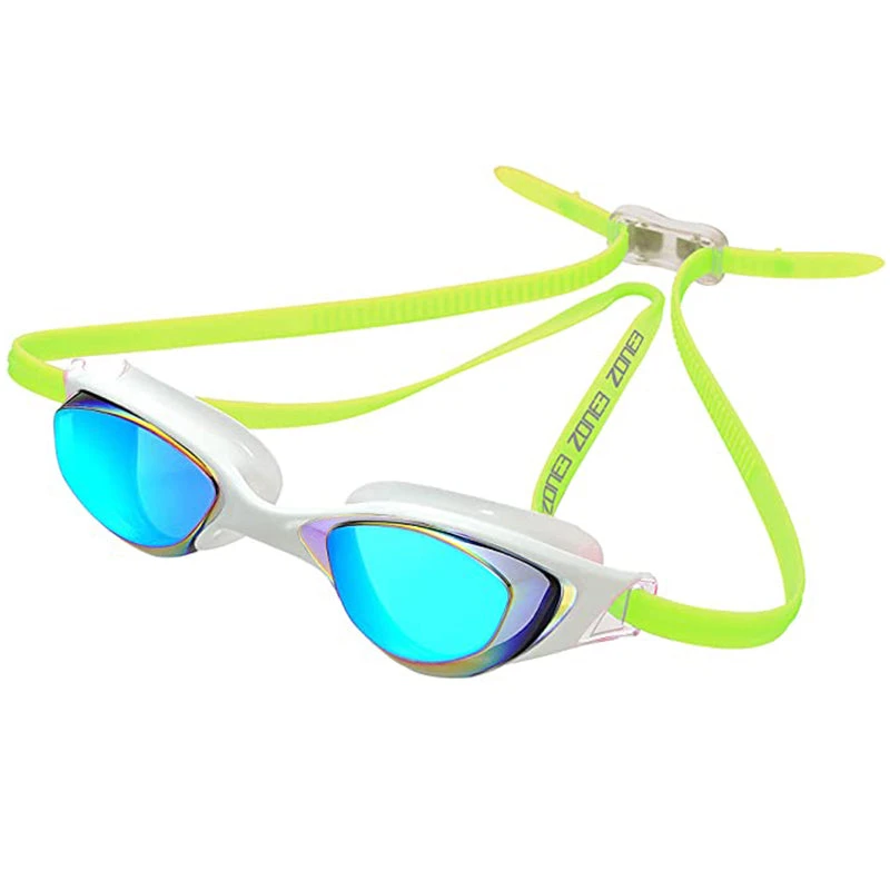 Zone3 - Aspect Goggle Rainbow Mirror - Lime/White 1 Zone3 - Aspect Goggle Rainbow Mirror - Lime/White