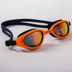 Zone3 - Attack Goggle Polarised - Navy/Neon Orange -Swim and Beyond zone3 attack goggle polarised navy neon orange 3