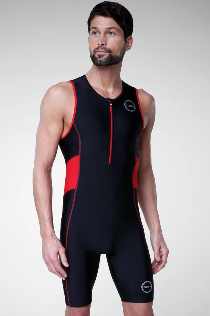 Zone3 - Men's Activate Trisuit - Black/Red 15 Zone3 - Men's Activate Trisuit - Black/Red - Image 15
