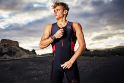 Zone3 - Men's Activate Trisuit - Black/Red 39 Zone3 - Men's Activate Trisuit - Black/Red -Swim and Beyond zone3 mens activate trisuit black red 20