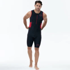 Zone3 - Men's Activate Trisuit - Black/Red 22 Zone3 - Men's Activate Trisuit - Black/Red -Swim and Beyond zone3 mens activate trisuit black red 3
