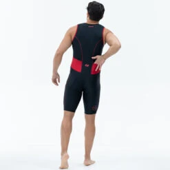 Zone3 - Men's Activate Trisuit - Black/Red 23 Zone3 - Men's Activate Trisuit - Black/Red -Swim and Beyond zone3 mens activate trisuit black red 4