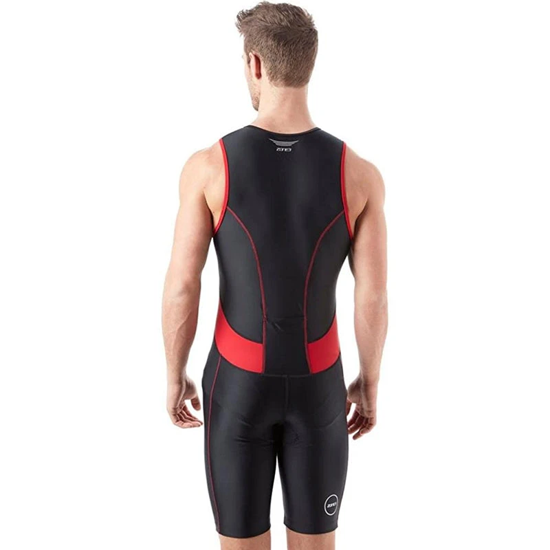Zone3 - Men's Activate Trisuit - Black/Red 6 Zone3 - Men's Activate Trisuit - Black/Red - Image 6