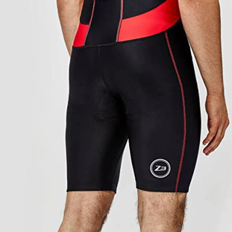 Zone3 - Men's Activate Trisuit - Black/Red 9 Zone3 - Men's Activate Trisuit - Black/Red - Image 9