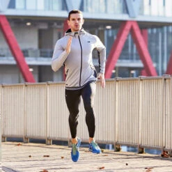 Zone3 - Men's Performance Culture Zipped Hoodie -Swim and Beyond zone3 mens performance culture zipped hoodie 11