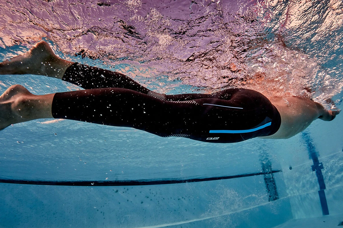 Zone3 - Neoprene Buoyancy Kickpants 5/3mm - Black/Blue 11 Zone3 - Neoprene Buoyancy Kickpants 5/3mm - Black/Blue - Image 11