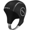 Zone3 - Neoprene Swim Cap - Black/Reflective Silver