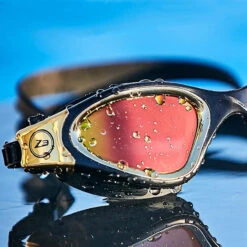 Zone3 - Vapour Polarized Goggle - Black/Gold -Swim and Beyond zone3 vapour goggle polarized black gold 6