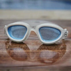 Zone3 - Vapour Goggle - White/Tinted Blue -Swim and Beyond zone3 vapour goggle white tinted blue 3