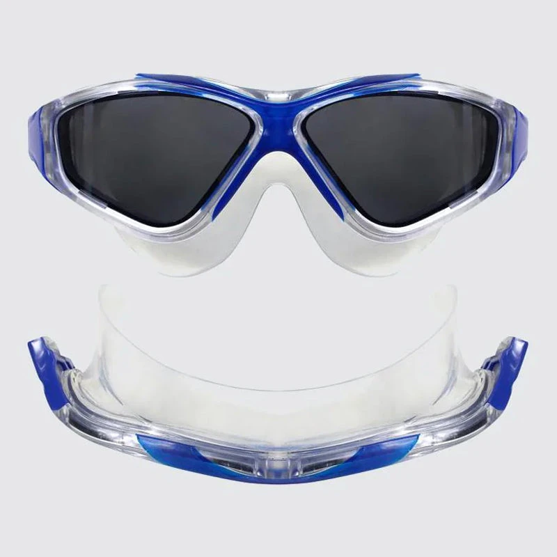 Zone3 - Vision Max Swim Mask - Blue/Transparent 2 Zone3 - Vision Max Swim Mask - Blue/Transparent - Image 2